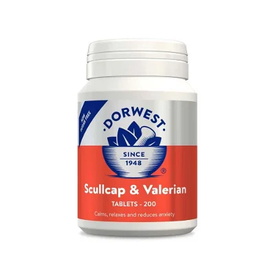 Scullcap & Valerian Tablets for Anxiety